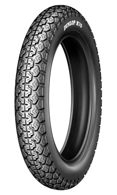 Dunlop K70 3.25-19 54P TT Fr./Re. - Renkaat - 544-652958 - 1