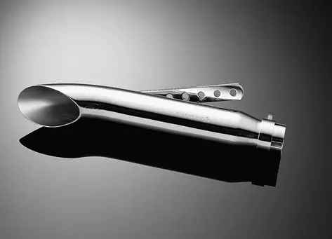 Highway Hawk muffler, Turnout 400mm / 38-45mm - Tarvikkeet ja varaosat - 561-65-938 - 1
