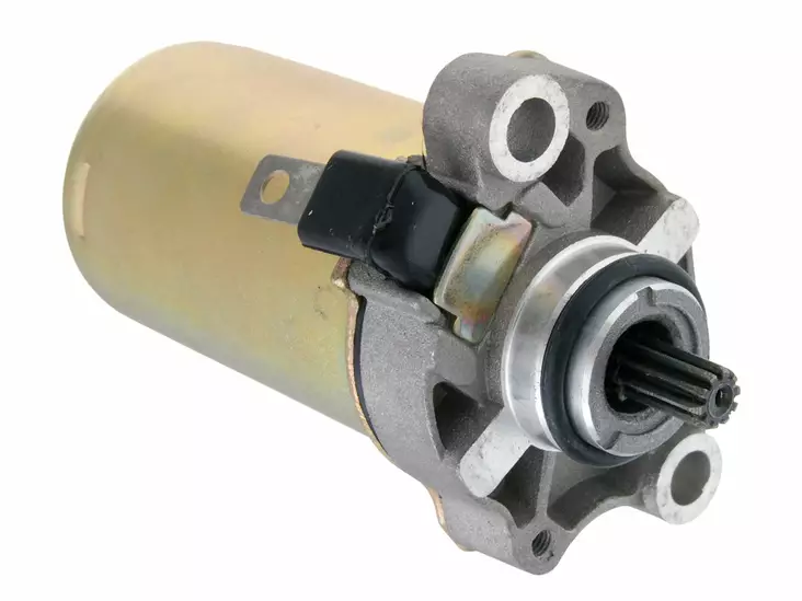 Käynnistysmoottori, Piaggio-moottori 2-T ruisku & 4-T, cc:56,5mm / 10-hammsta - Starttimoottorit - 303-3218 - 1