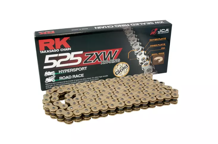 RK GB525ZXW XW-rengasketju +CLF (niittil.) - Ketjut - 282-525331-118 - 3