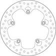 Brembo Serie Oro jarrulevy - Jarrulevyt - 232-68B407G9 - 1