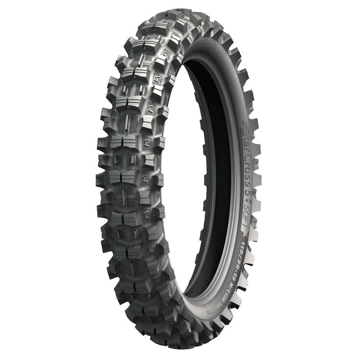 70/100-19 42M, MICHELIN TT Starcross 5 Soft, Etu - Renkaat - 920289 - 2