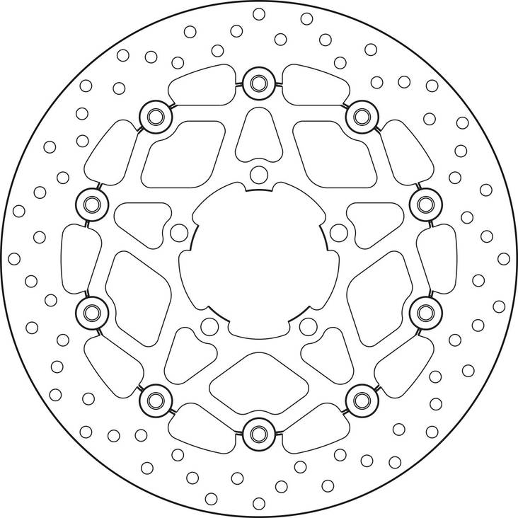* Brembo Serie Oro jarrulevy kelluva - Jarrulevyt - 232-78B40869 - 1