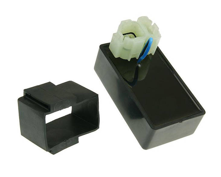 CDI-Laite, 2-napainen pis pistoke, Kiina-skootterit 4-T 50cc HT50QT/QM50QT, (DC) - CDI-laitteet - 303-0269 - 1