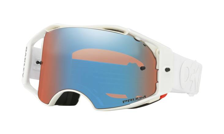 Oakley Goggles Airbrake MX FP Whiteout w/PrizmSapphire - Hanskat - 670-7046-59 - 2