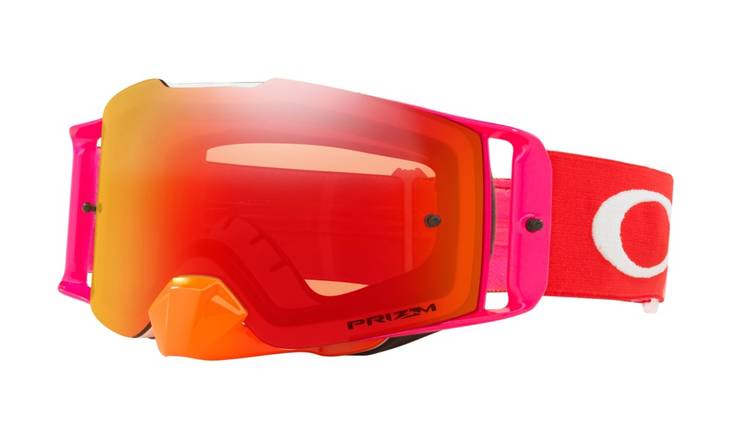 Oakley Goggles Front Line MX Pinned Race OrgRed w/PrizmMXTorch - Hanskat - 670-7087-19 - 2