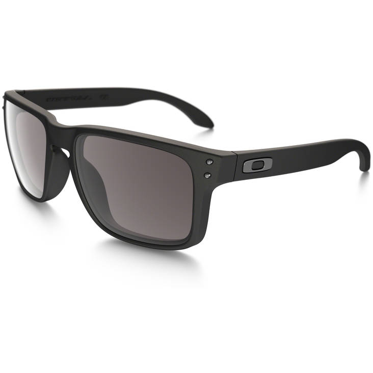 Oakley Holbrook Sunglasses Matte black warm grey - Aurinkolasit - 672-1004-9 - 2