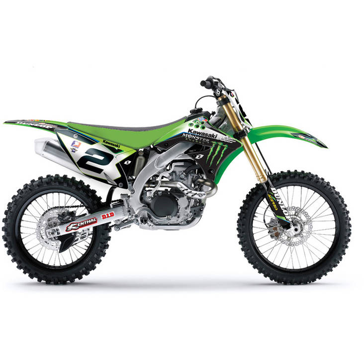 One Täyd. Tarrasarja KXF250 06-08 TEAM MONSTER ENERGY 2011 - Tarrasarjat - 383-0049 - 1