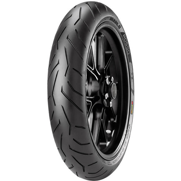 PIRELLI Diablo Rosso II 110/70 ZR 17 M/C 54W TL F - Renkaat - 53-20699 - 1