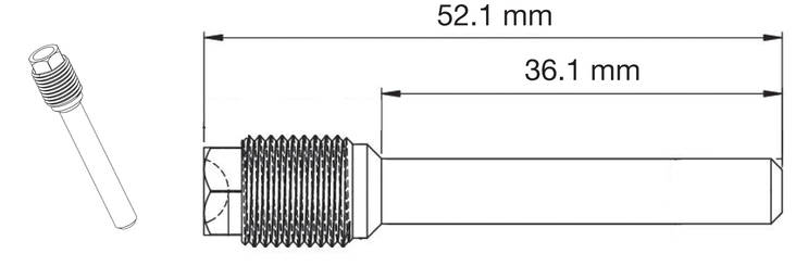 Sbs Sokkatappi etujarrusatulaan Ka/Su - Jarru tarvikkeet - 23-4509 - 3