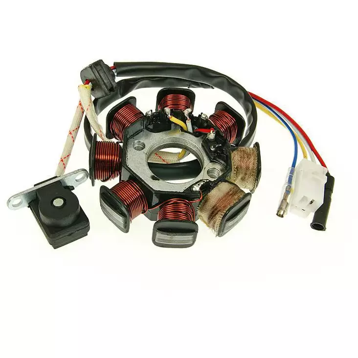 Alakäämi, Kiina-skootterit 4-T 50cc, (2+1+1) - Staattorit ja osat - 303-0249 - 1
