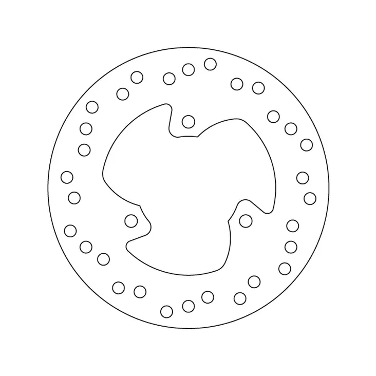 Brembo Serie Oro jarrulevy - Jarrulevyt - 232-68B40719 - 1