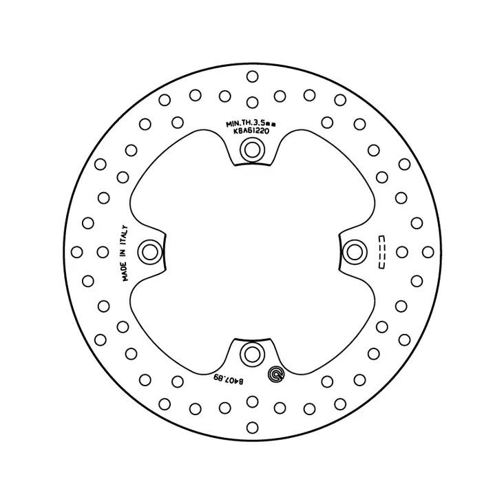 Brembo Serie Oro jarrulevy - Jarrulevyt - 232-68B40789 - 1