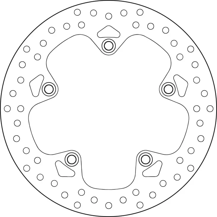 Brembo Serie Oro jarrulevy - Jarrulevyt - 232-68B407G9 - 1