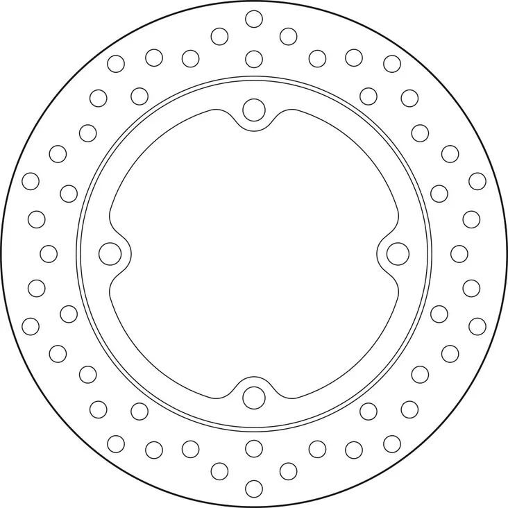 *Brembo Serie Oro jarrulevy - Jarrulevyt - 232-68B407L9 - 1
