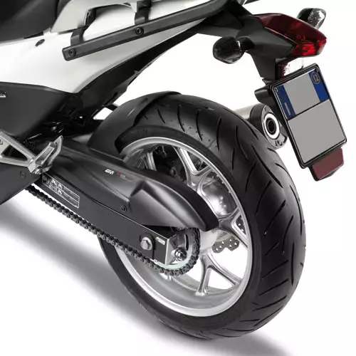 Givi Mudguard/specific ABS chain-cover, black colour Honda Integra - Panssarit - 324-MG1109 - 1
