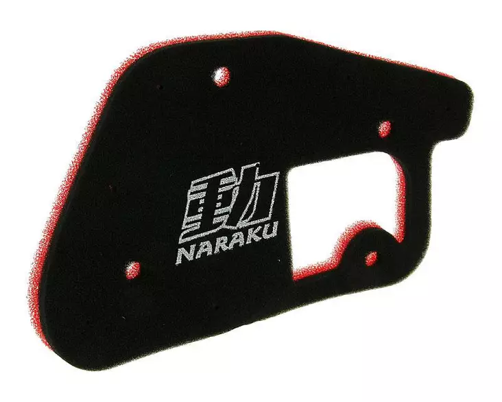 Naraku Ilmansuodatin, Double Layer, Minarelli Pysty, MBK Booster / Yamaha BWS - Ilmansuodattimet - 302-0959 - 1