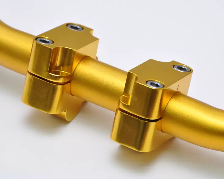 Psychic Kiinnikkeet 28,6mm Gold - Ohjaustangot ja tarvikkeet - 38-0033-9 - 1