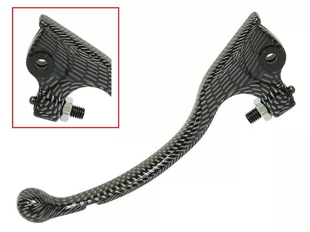 Tec-X Jarruvipu, Carbon-kuvio, Derbi Senda DRD Pro / Drac / Rieju MRT - Vivut ja kahvat - 307-1004-9 - 3