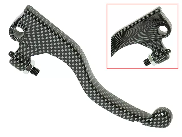 Tec-X Jarruvipu, Carbon-kuvio, Derbi Senda DRD Racing 11- / Drac Supermoto RS - Vivut ja kahvat - 307-1009-9 - 3