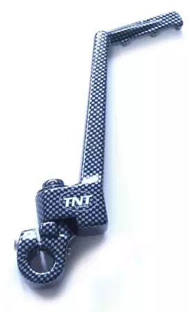 Tec-X Käynnistinpoljin, Carbon-kuvio, Aprila SX,RX 06- / Derbi Senda 98- / Giler - Käynnistinpolkimet ja osat - 306-4012-9 - 1