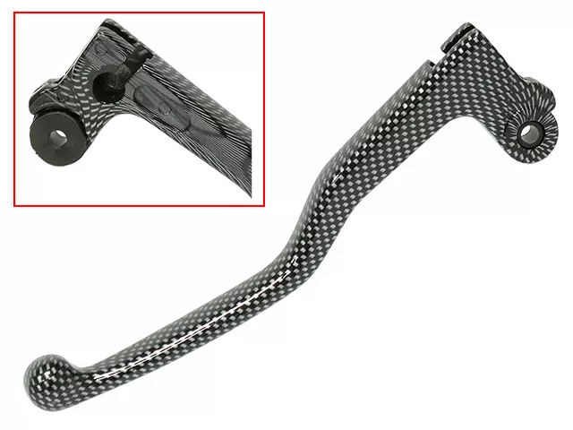 Tec-X Kytkinvipu, Carbon-kuvio, Derbi Senda DRD Pro / Yamaha DT 50 R,SM,X 03- - Vivut ja kahvat - 307-1007-9 - 3