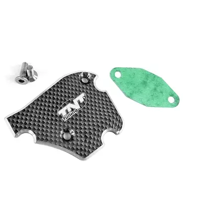 TNT Öljypumpun kansi, Carbon-kuvio, Derbi Senda 06- / Aprilia RX,SX 06- / Gilera - Tuning osat - 306-5015-9 - 2