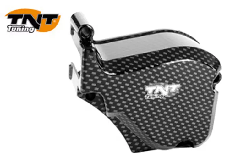 TNT Öljypumpun suoja, Carbon-kuvio, Derbi Senda 06- / Aprilia RX,SX 06- / Gilera - Tuning osat - 306-4902-9 - 1