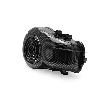 TNT Tuulettimen suoja, Carbon-kuvio, Minarelli Vaaka - Tuning osat - 306-5013-9 - 1