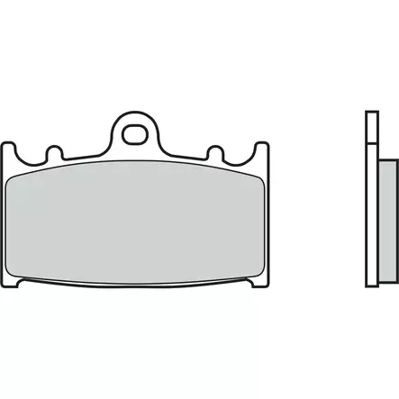 Brembo Jarrupalat Eteen Sintered Road - Jarrupalat - 231-KA13SA - 1
