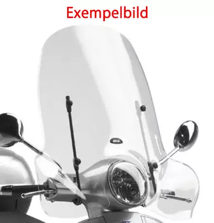 Givi Specific screen, transparent 74 x 67 cm (HxW) - Pleksit - 323-128A - 3