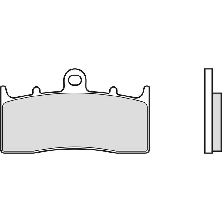 Brembo Jarrupalat Eteen Sintered Road - Jarrupalat - 231-GR62SA - 1