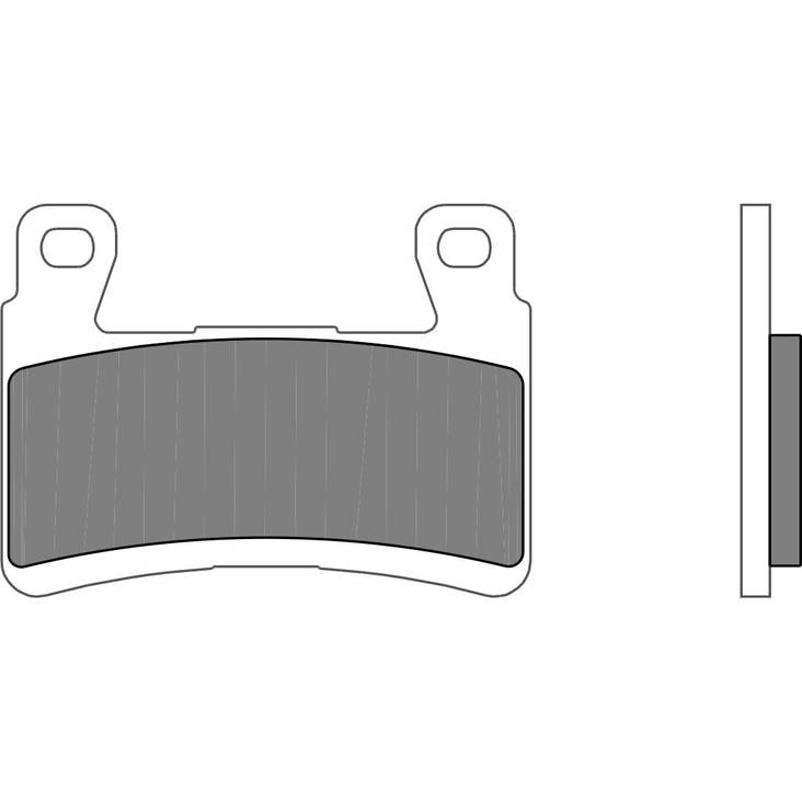 Brembo Jarrupalat Eteen Sintered - Jarrupalat - 231-KA29SA - 1