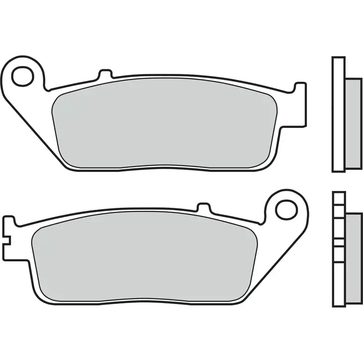 Brembo Jarrupalat Eteen Sintered Road - Jarrupalat - 231-HO41SA - 1