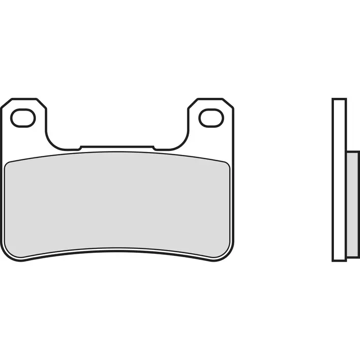 Brembo Jarrupalat Eteen Sintered Road - Jarrupalat - 231-SU27SA - 1