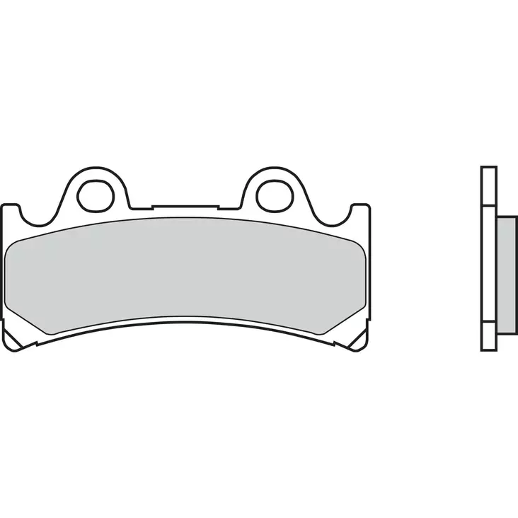 Brembo Jarrupalat Eteen Sintered Road - Jarrupalat - 231-YA32SA - 1