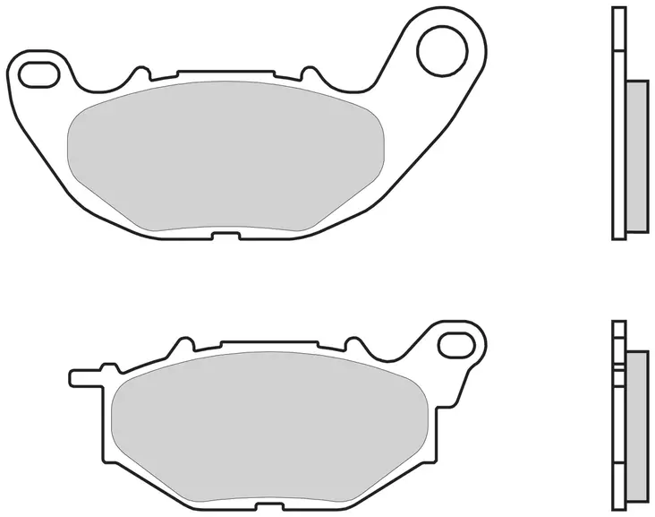 Brembo Jarrupalat Eteen Sintered Road - Jarrupalat - 231-YA52SA - 3