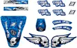 Blackbird Tribal Skull tarrasrj sininen - Muut tarrat - 381-5215B - 1