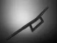 Highway Hawk HANDLEBAR BURNED black LUCIFER 25MM - Ohjaustangot ja tarvikkeet - 561-55-260B - 1