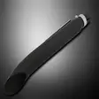 Highway Hawk muffler TURNOUT BLACK - Tarvikkeet ja varaosat - 561-65-942B - 1