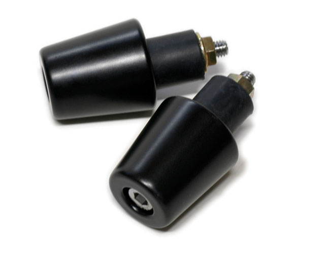 Highway Hawk ohjaustangon painot mattamusta - Ohjaustangot ja tarvikkeet - 561-54-102DB - 1