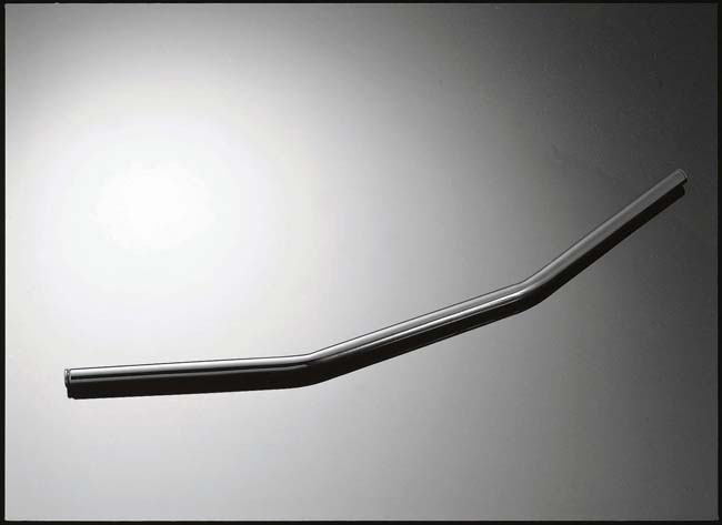 Highway Hawk ohjaustanko 1 drag wide black - Ohjaustangot ja tarvikkeet - 561-55-214B - 1