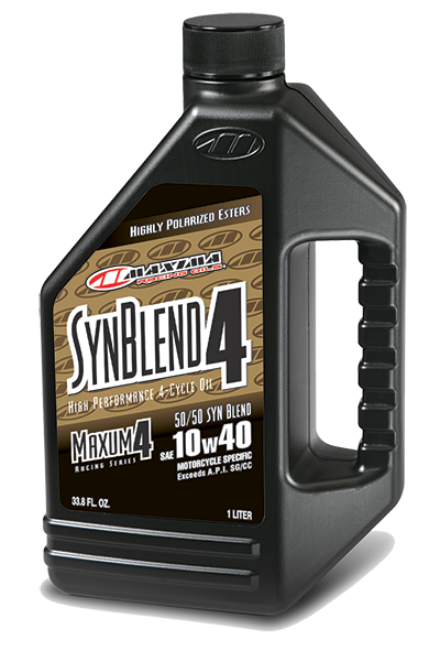 Maxima Maxum4 Syn Blend 10W40 1 L - 4-T öljyt - MAX-34901B - 1