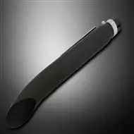 Highway Hawk muffler TURNOUT BLACK - Tarvikkeet ja varaosat - 561-65-942B - 1