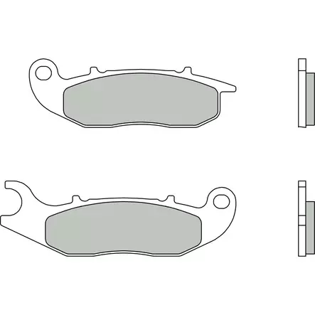 Brembo Jarrupalat Carbon-Ceramic - Jarrupalat - 231-GR03CC - 1