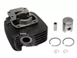 Tec-X sylinteri+mäntä 60cc/45mm läppä - Sylinterit ja kannet - 301-0821-C - 3