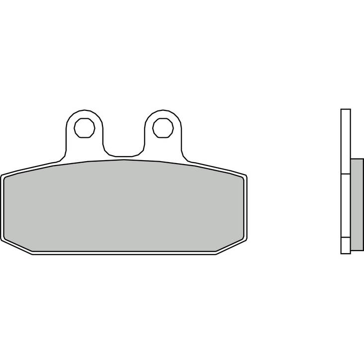 Brembo Jarrupalat Carbon-Ceramic - Jarrupalat - 231-GR13CC - 1