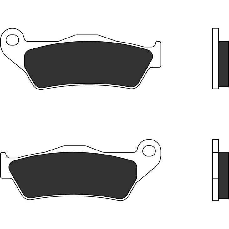 Brembo Jarrupalat Carbon-Ceramic - Jarrupalat - 231-HD21CC - 1