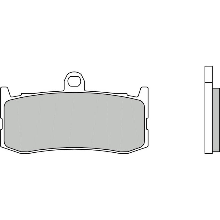 Brembo Jarrupalat Eteen Carbon-Ceramic Racing - Jarrupalat - 231-GR06RC - 1
