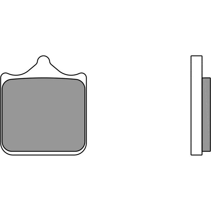 Brembo Jarrupalat Sintered track/road - Jarrupalat - 231-BB37SC - 1